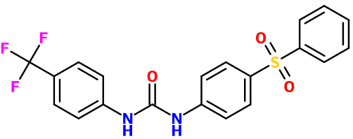 (image for) MC080109 N-[4-(Phenylsulfonyl)phenyl]-N'-[4-(trifluoromethyl)phenyl]urea